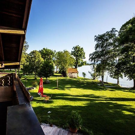 Ferienwohnungen Am Strandbad Chieming Ngoại thất bức ảnh
